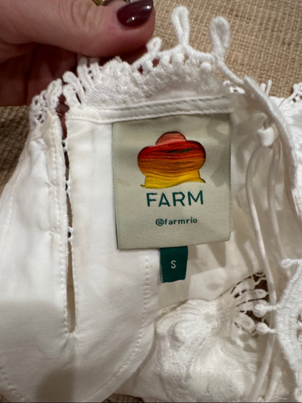 Farm Rio Lace Top - Picture 5 of 5